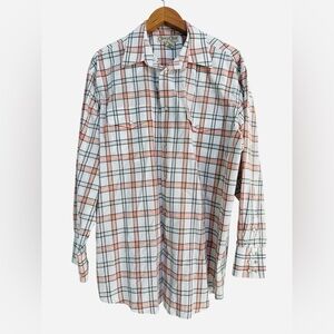 Cripple Creek Western Pearl Snap Long Sleeve Plaid Shirt